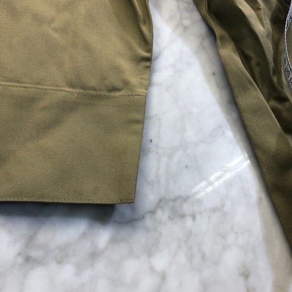 Chico's No Iron Cotton Green 3/4 Sleeve Button Down Shirt S or US 4/6 - Picture 9 of 13